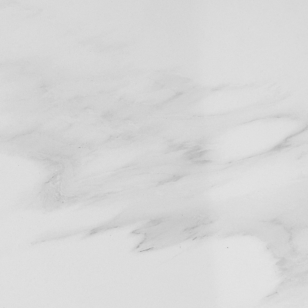 Lila Marble Effect Dining Table - White - DUSK