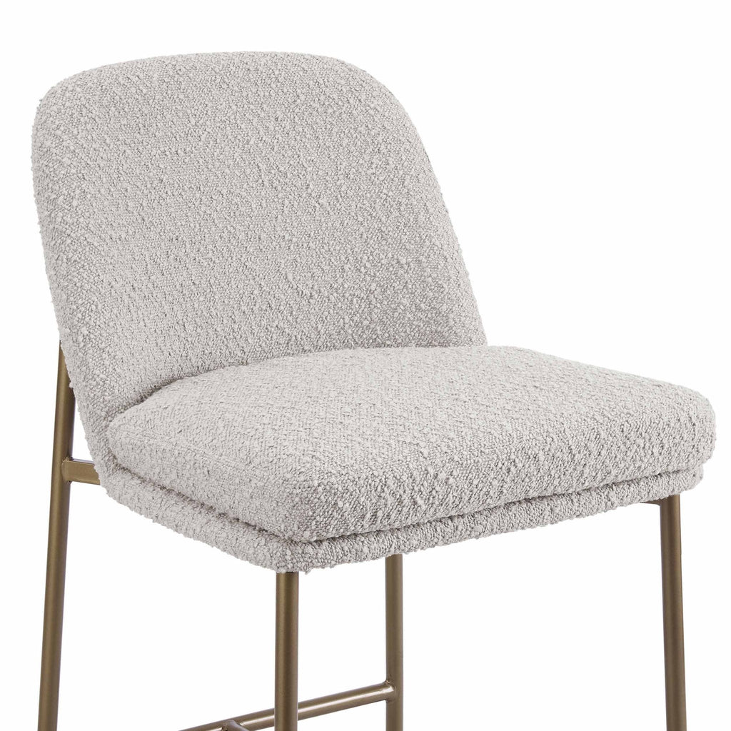 Lily Set of 2 Barstools - Taupe Boucle - DUSK