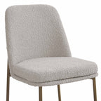 Lily Set of 2 Dining Chairs - Taupe Boucle - DUSK