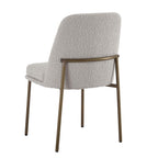 Lily Set of 2 Dining Chairs - Taupe Boucle - DUSK