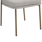 Lily Set of 2 Dining Chairs - Taupe Boucle - DUSK