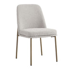 Lily Set of 2 Dining Chairs - Taupe Boucle - DUSK