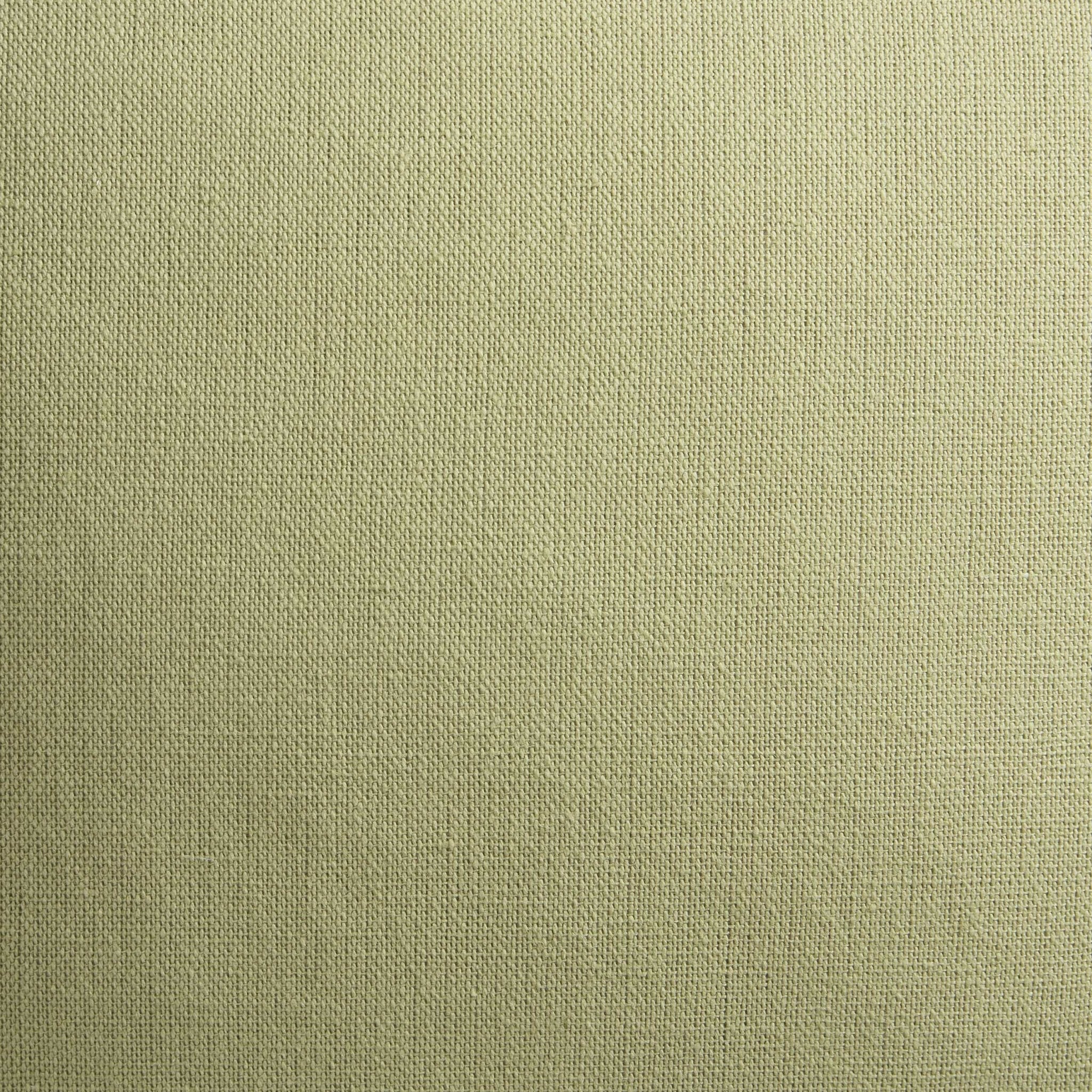 Linen Blend Scallop Edge Cushion Cover - Green - DUSK