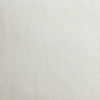 Linen Blend Scallop Edge Cushion Cover - Natural/Black - DUSK