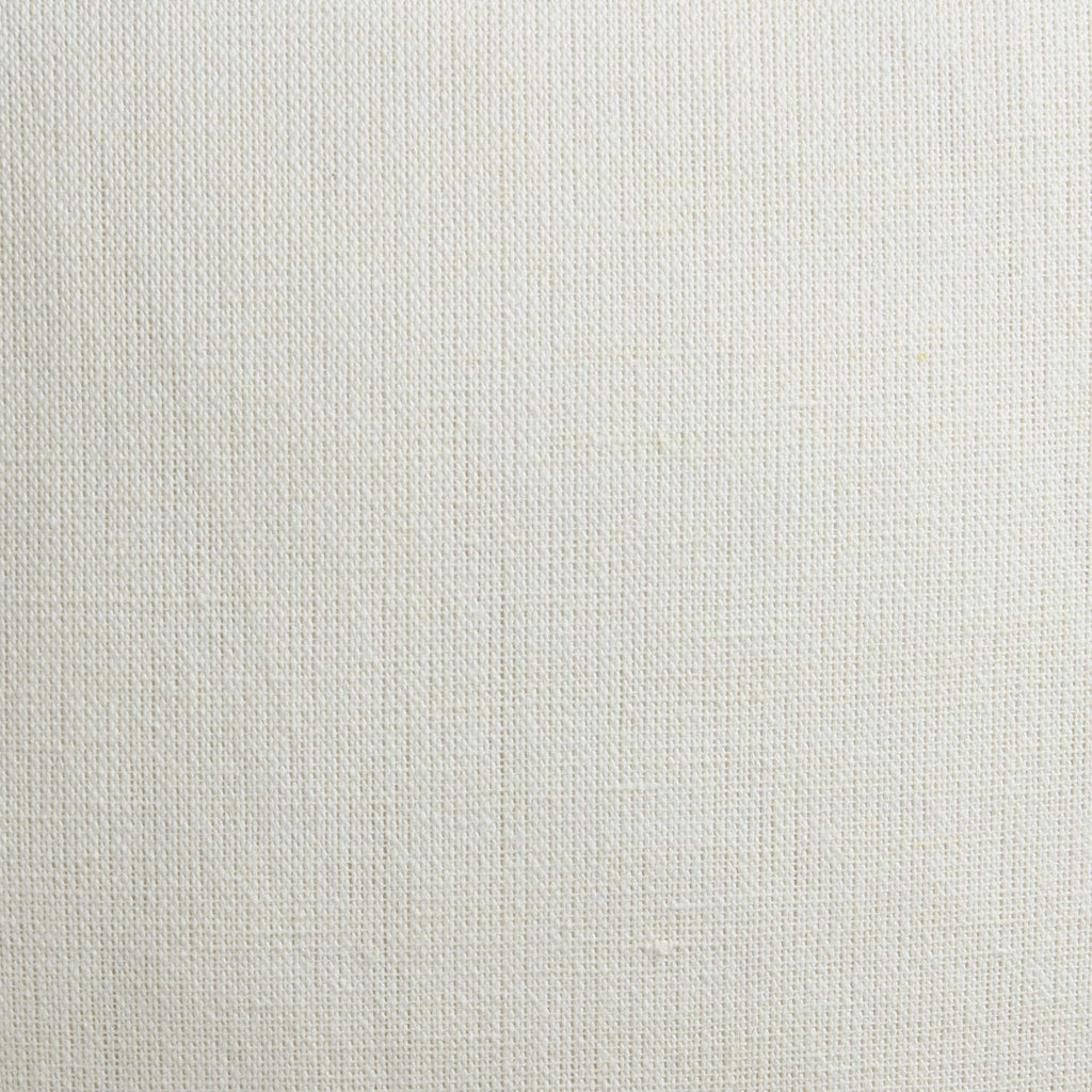 Linen Blend Scallop Edge Sofa Cushion Cover - Natural/Black - DUSK