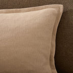 Linen Blend Sofa Cushion Cover - Natural - DUSK