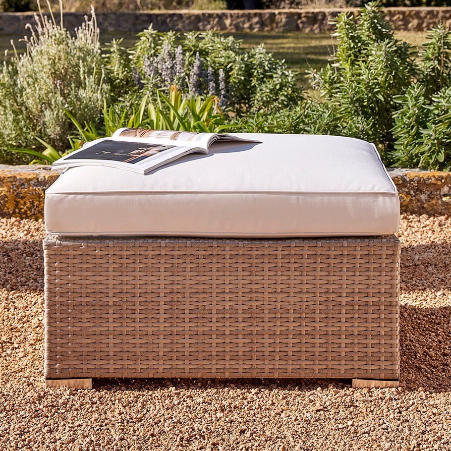 Lisbon Garden Pouffe - Natural - DUSK