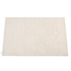 Liv Hand Woven Wool Half Circle Design Rug - Off White - DUSK