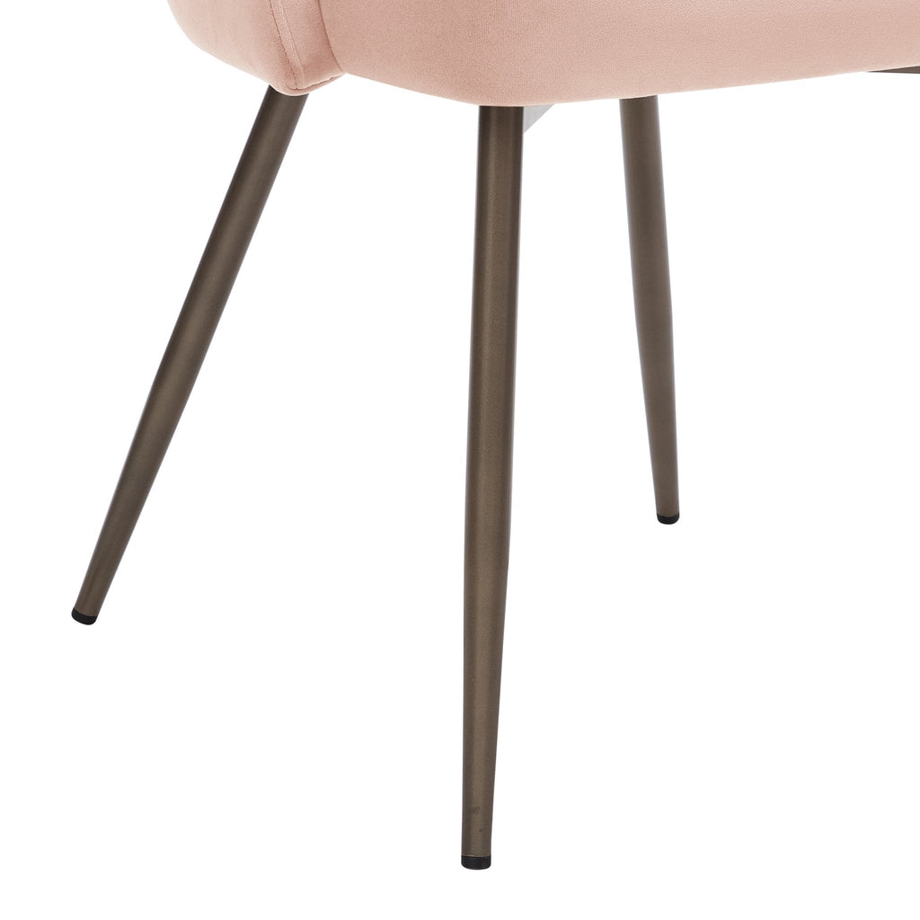 Lola Set of 2 Dining Chairs - Blush - DUSK