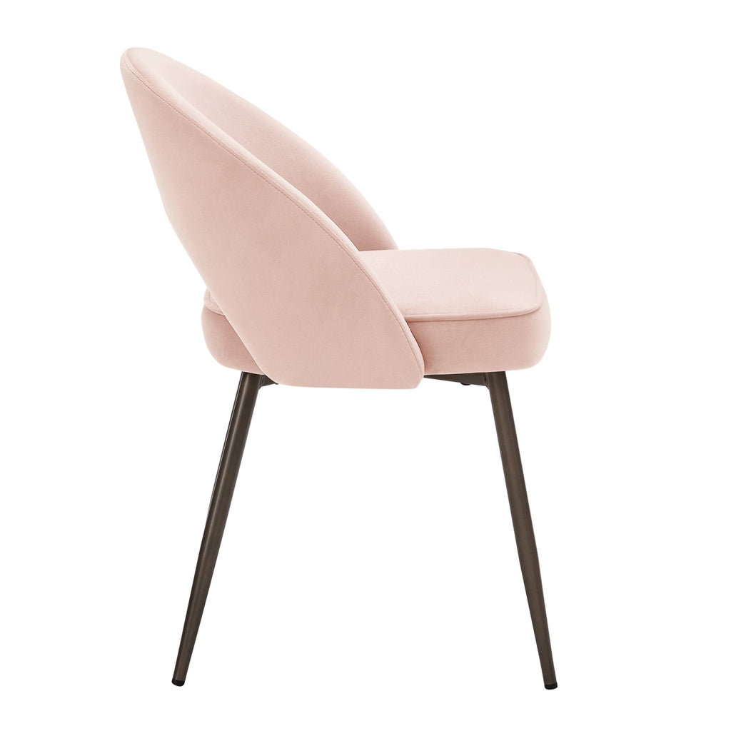 Lola Set of 2 Dining Chairs - Blush - DUSK