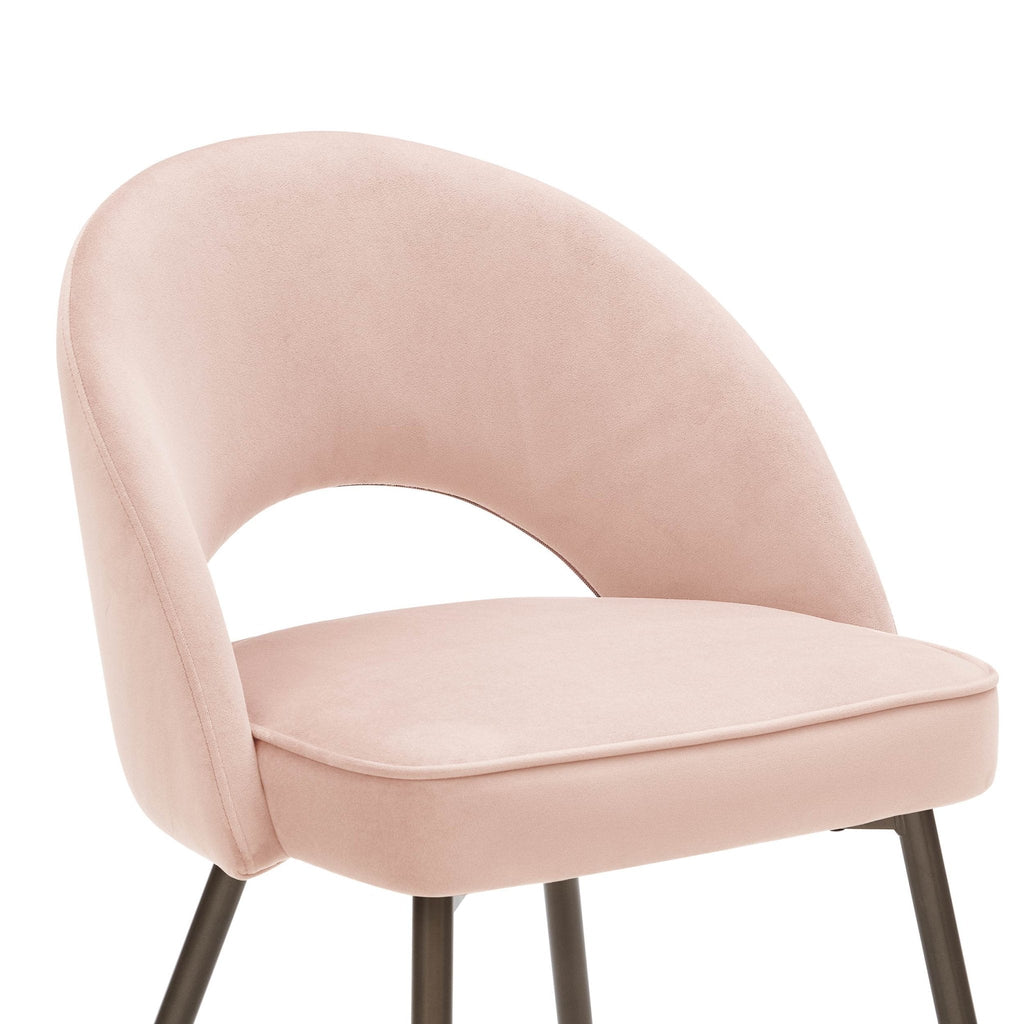 Lola Set of 2 Dining Chairs - Blush - DUSK