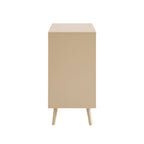 Lottie Woven 3 Drawer Chest - Sand - DUSK