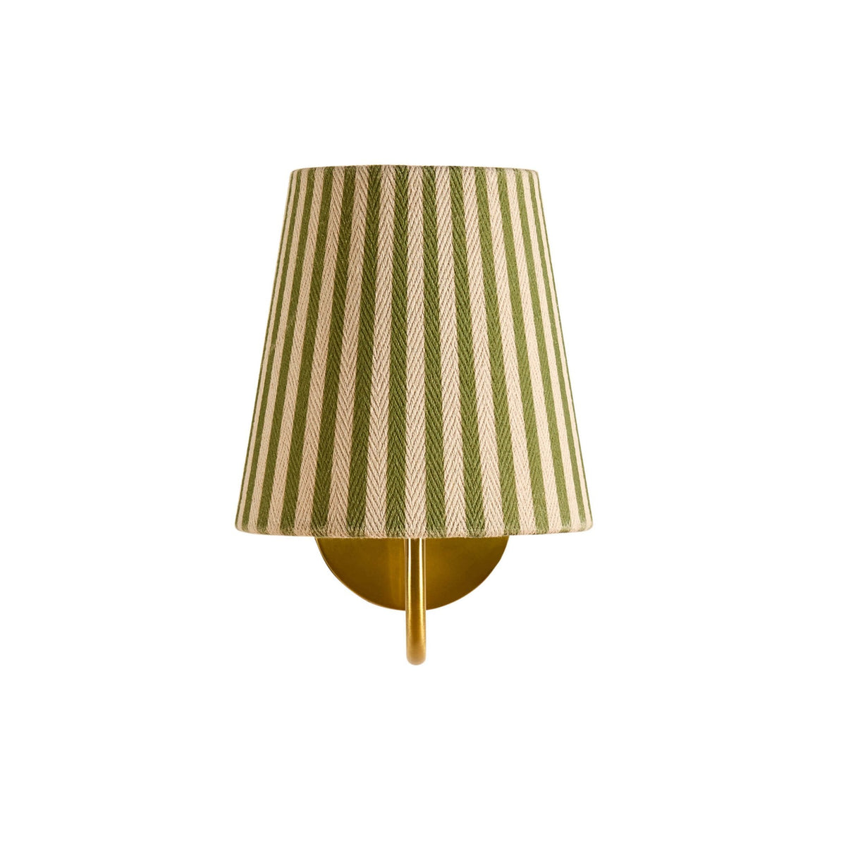 Lucia Rechargeable Striped Wall Light - Green - DUSK