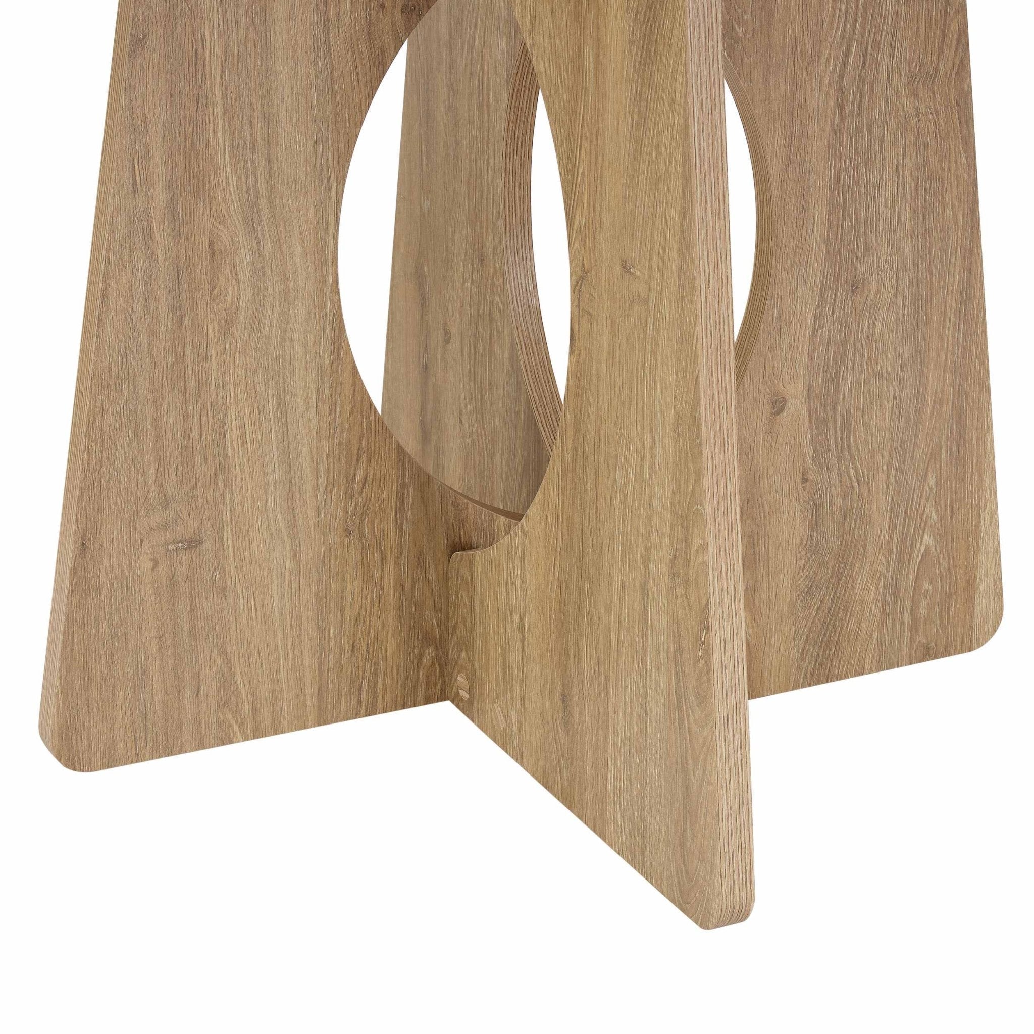 Lucy Dining Table 4 Seater - Light Wood - DUSK