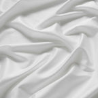 Lyla Lyocell Blend Plain Dye Fitted Sheet - White - DUSK
