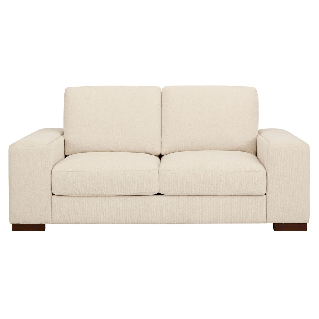 Lyon 2 Seater Sofa - Speckled Sand Boucle - DUSK