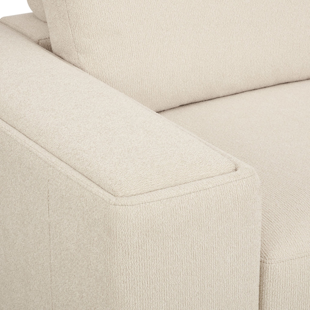 Lyon 2 Seater Sofa - Speckled Sand Boucle - DUSK