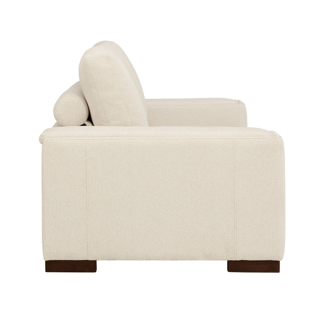 Lyon 2 Seater Sofa - Speckled Sand Boucle - DUSK