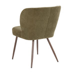 Mabel Set of 2 Dining Chairs - Chenille Olive - DUSK