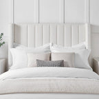 Madison Bouclé Ottoman Storage Bed - Off White - DUSK