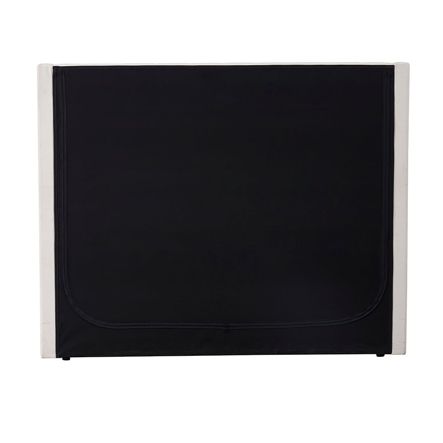 Madison Ottoman Storage Bed - Ecru - DUSK