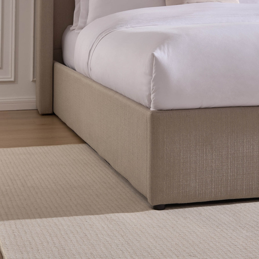 Madison Ottoman Storage Bed - Stone Grey - DUSK