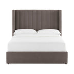 Madison Ottoman Storage Bed - Taupe - DUSK