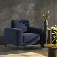 Malibu Armchair - Chenille Navy - DUSK
