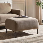 Malibu Pouffe - Chenille Mushroom - DUSK