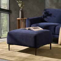 Malibu Pouffe - Chenille Navy - DUSK