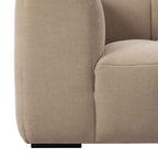 Manhattan Left Hand Chaise Sofa - Chenille Oatmeal - DUSK