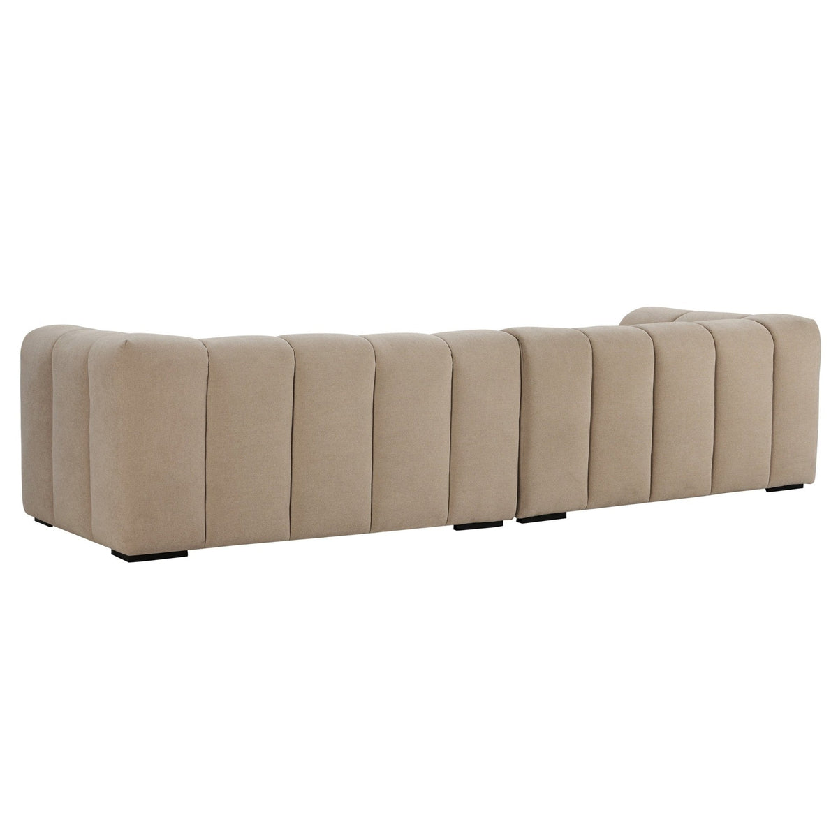 Manhattan Left Hand Chaise Sofa - Chenille Oatmeal - DUSK