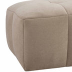 Manhattan Pouffe - Chenille Oatmeal - DUSK