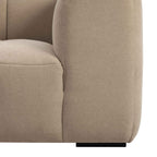 Manhattan Right Hand Chaise Sofa - Chenille Oatmeal - DUSK