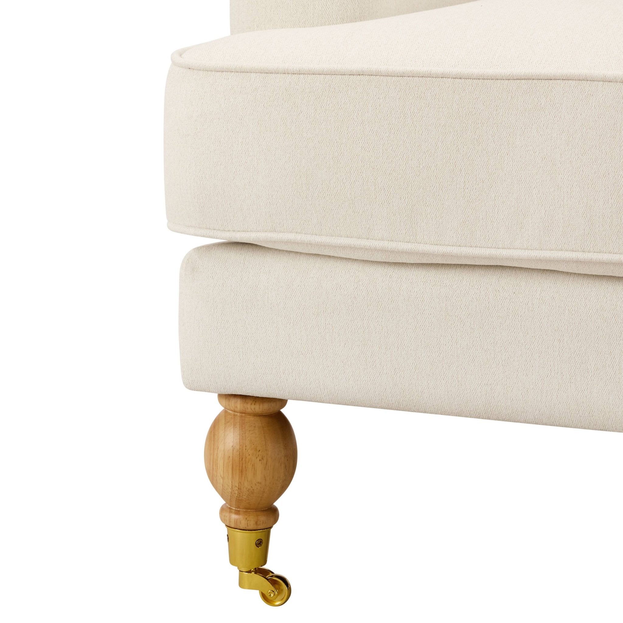 Mara Armchair - Cream Linen - DUSK