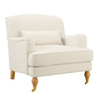 Mara Armchair - Cream Linen - DUSK