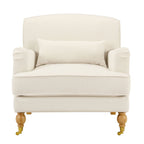 Mara Armchair - Cream Linen - DUSK