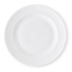 Margalo Beaded Set of 4 Dinner Plates - White - DUSK