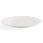 Margalo Beaded Set of 4 Dinner Plates - White - DUSK