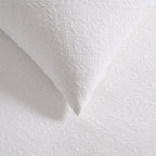 Margot 200 Thread Count Duvet Cover & Pillowcase Set - White - DUSK
