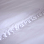 Marion Ruffle Edge Duvet Cover - Ecru - DUSK