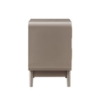 Marnie 2 Drawer Bedside Table - Taupe - DUSK