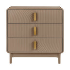 Marnie 3 Drawer Chest - Taupe - DUSK