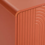 Marnie Small Bookcase - Burnt Orange - DUSK