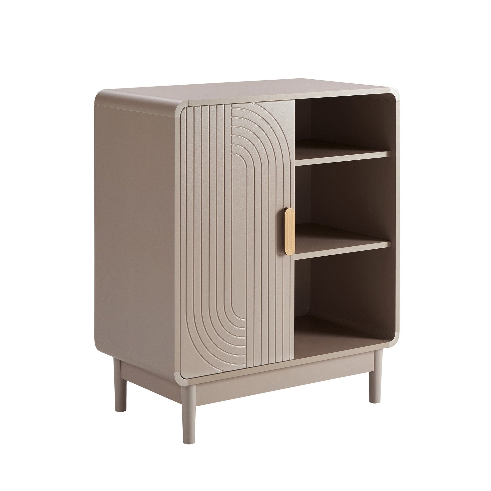 Marnie Small Bookcase - Taupe - DUSK