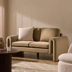 Marseille 2 Seater Sofa - Latte - DUSK