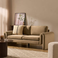 Marseille 3 Seater Sofa - Latte - DUSK
