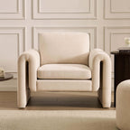 Marseille Armchair - Chenille Ivory - DUSK