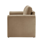 Marseille Compact 2 Seater Sofa - Latte - DUSK