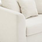 Melbourne 2 Seater Sofa - Ivory - DUSK